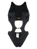Versace Medusa Cut-Out Swimsuit