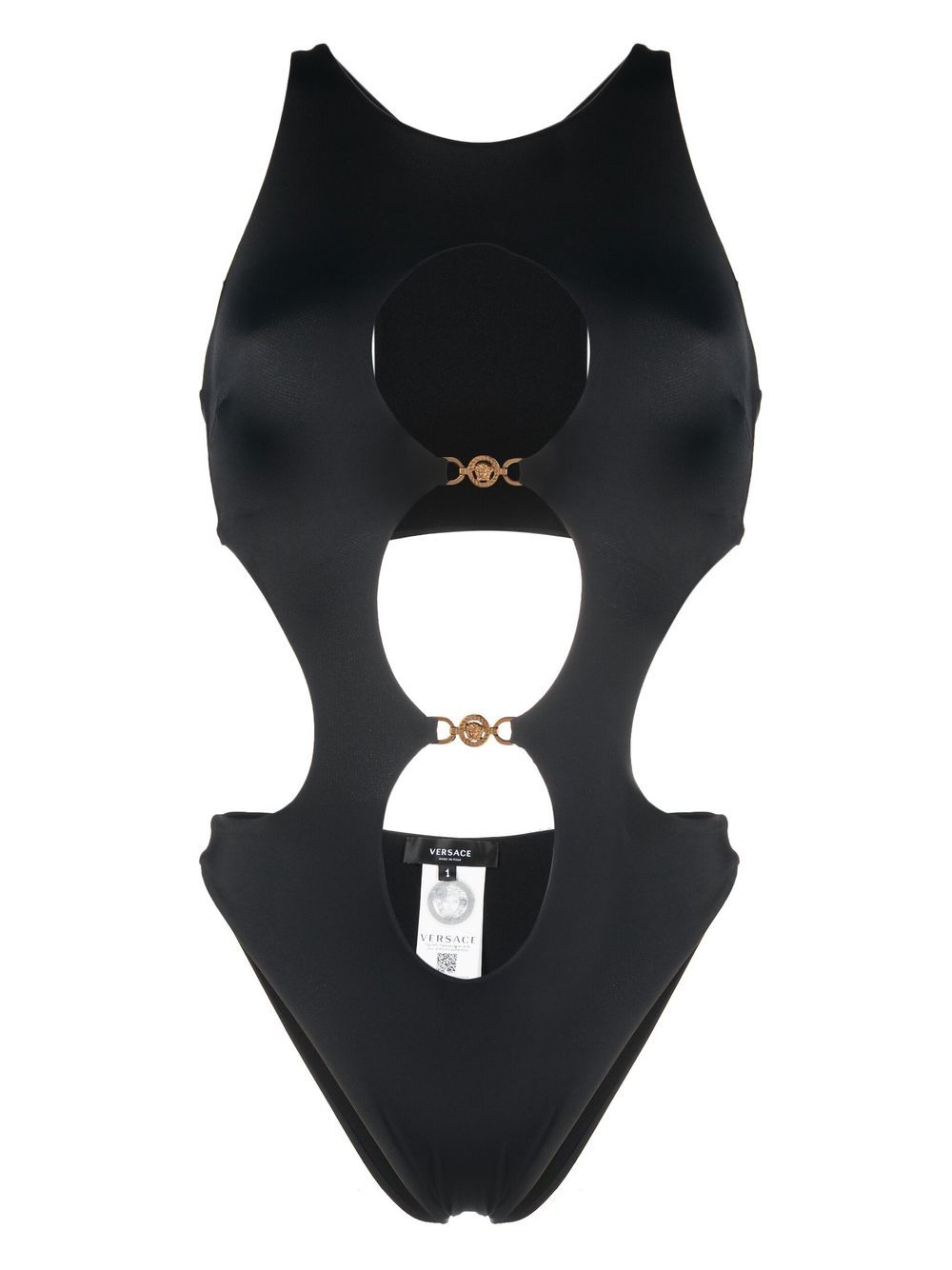 Versace Medusa Cut-Out Swimsuit