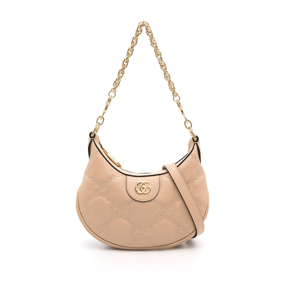 Gucci Women Neutrals Leather Shoulder Bag