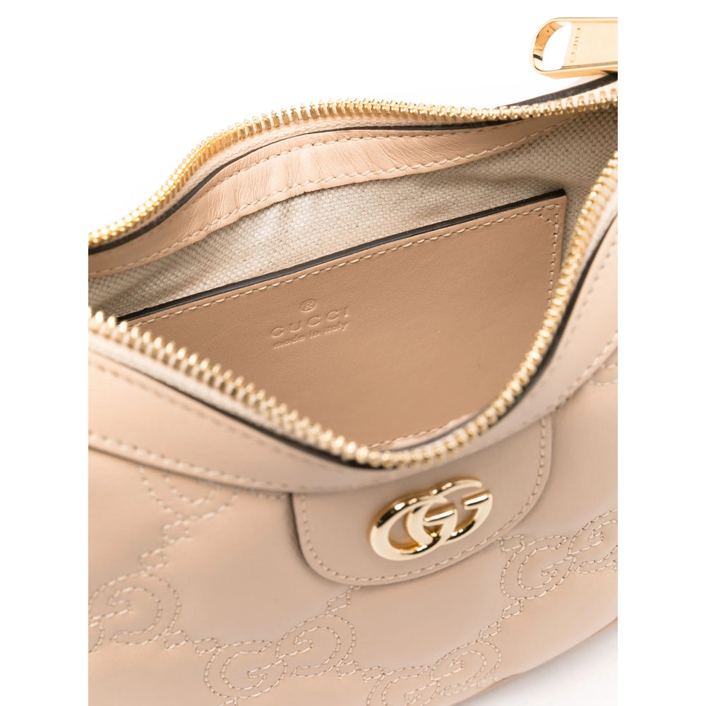 Gucci Women Neutrals Leather Shoulder Bag
