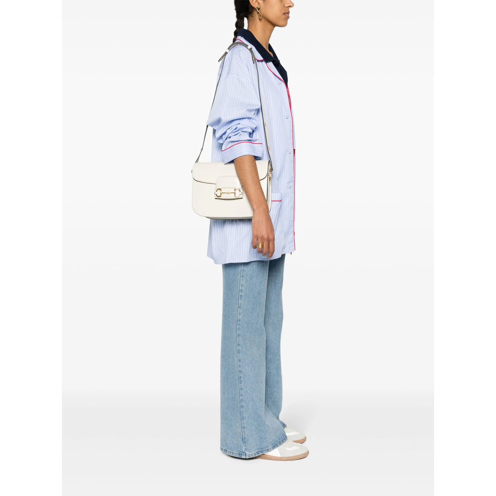 Gucci Women White Shoulder Bags
