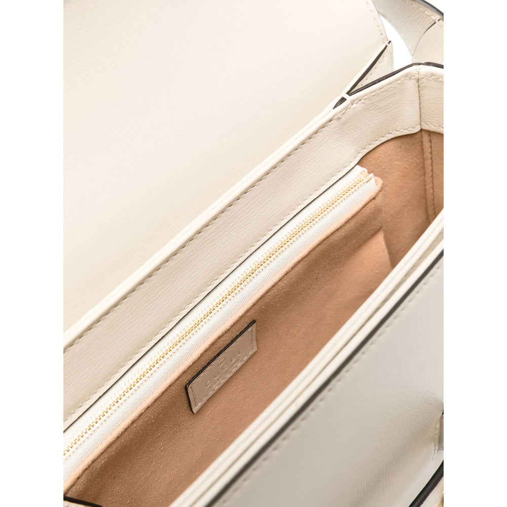 Gucci Women White Shoulder Bags