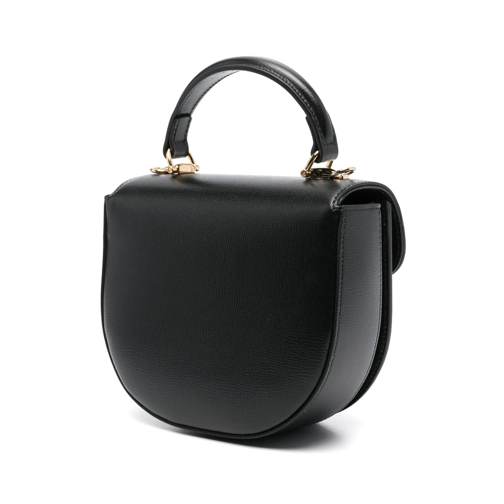 Gucci Women Black Horsebit Tote Bags