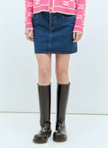 Gucci Women Denim Mini Skirt