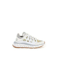 Versace Women White/Grey/Gold Trigreca Sneakers
